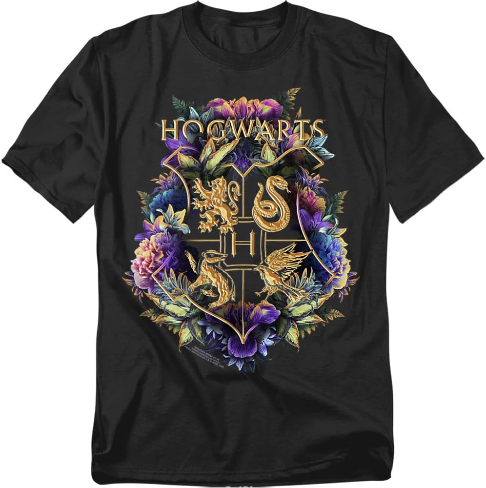 Harry Potter Hogwarts Colorful Floral Crest Unisex Adult T-Shirt Black S разноцветный
Harry Potter Hogwarts Colorful Floral Crest Unisex Adult T-Shirt Black S разноцветный