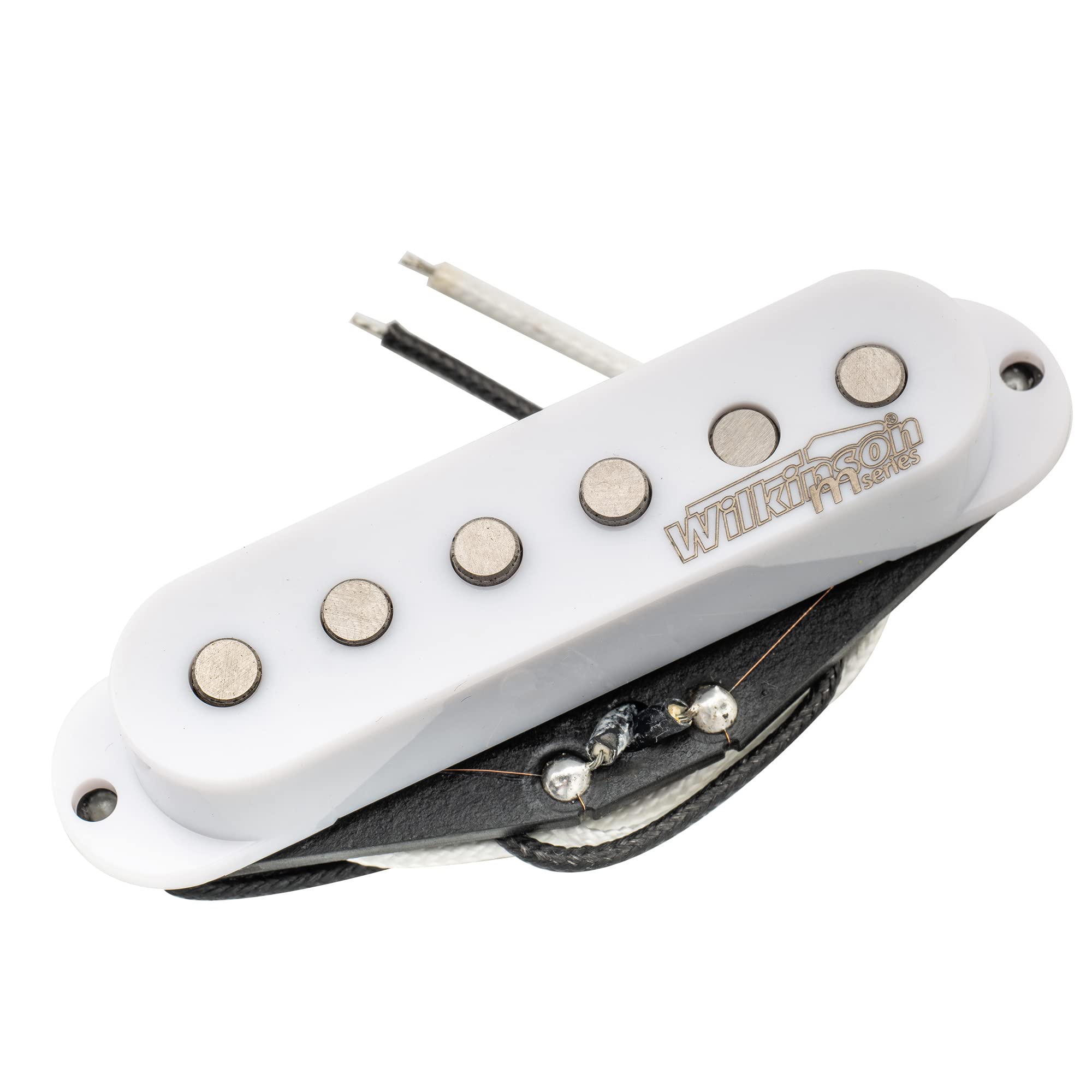 Wilkinson Vintage Tone Alnico V Strat Style Guitar Bridge Pickup White 
Wilkinson Vintage Tone Alnico V Strat Style Guitar Bridge Pickup White