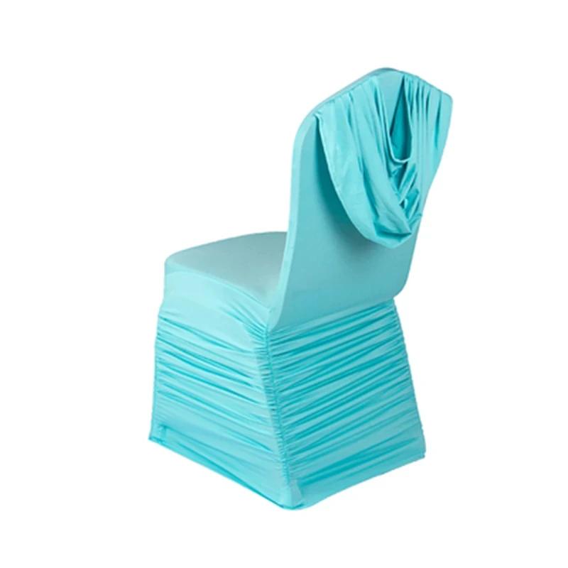 Wedding Spandex Chair Cover Lycra Universal Hotel Banquet Birthday Party Decoration Luxury Pleat Nice Design housse chaise 45 45 90CM
Wedding Spandex Chair Cover Lycra Universal Hotel Banquet Birthday Party Decoration Luxury Pleat Nice Design housse chaise 45 45 90CM
