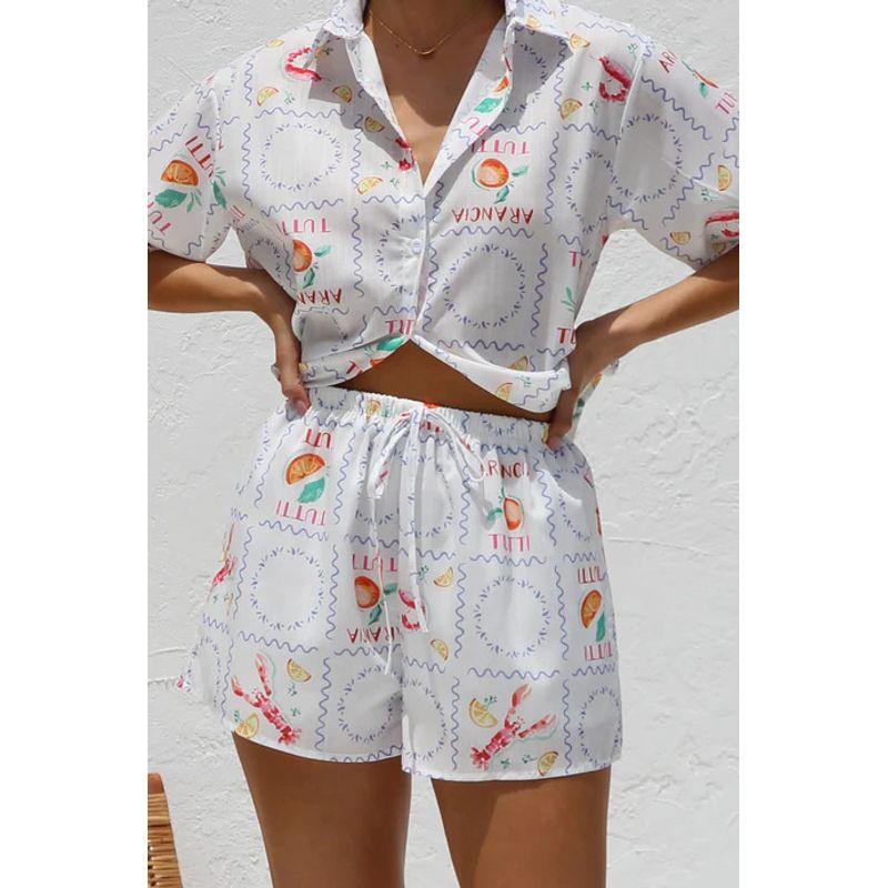 2025 Spring/Summer Fashion New Arrival Print Casual Shirt Shorts Suit Temperament Commute. 8 Color 2 M
2025 Spring/Summer Fashion New Arrival Print Casual Shirt Shorts Suit Temperament Commute. 8 Color 2 M