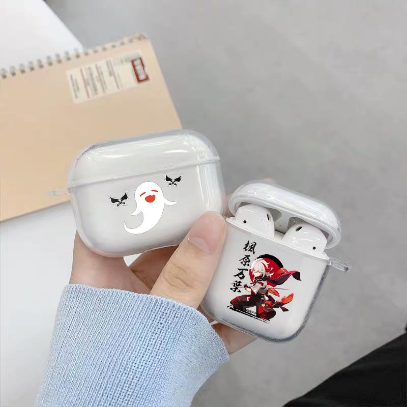 Прозрачный чехол Hutao Genshin Impact для AirPods 1 2 3 Pro, чехлы для Airpods 3rd 2021 Kaedehara, чехол для беспроводных наушников Air Pods
Прозрачный чехол Hutao Genshin Impact для AirPods 1 2 3 Pro, чехлы для Airpods 3rd 2021 Kaedehara, чехол для беспроводных наушников Air Pods