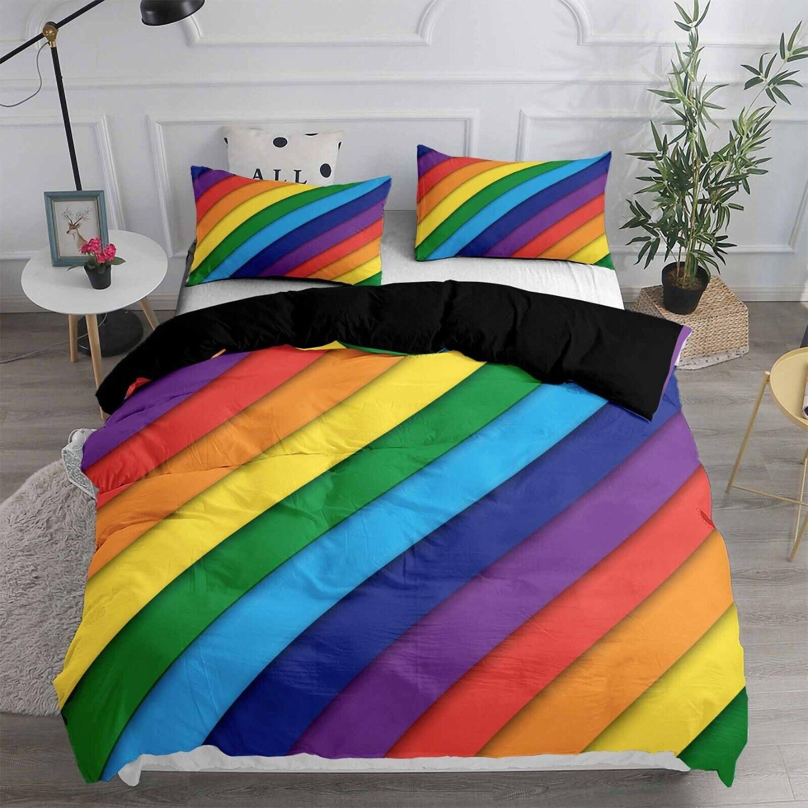 3D акварель Радуга Комплект постельного белья Doona Пододеяльник Пододеяльник Наволочка King Single 135x200cm
3D акварель Радуга Комплект постельного белья Doona Пододеяльник Пододеяльник Наволочка King Single 135x200cm