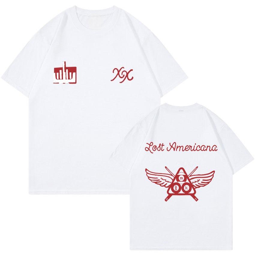 2026 Top Mgk Lost Americana Tour Printed Y2K Tshirt Men Trendy Gothic Summer Printed Pure Cotton Shortsleeved top y2k ins M
2026 Top Mgk Lost Americana Tour Printed Y2K Tshirt Men Trendy Gothic Summer Printed Pure Cotton Shortsleeved top y2k ins M