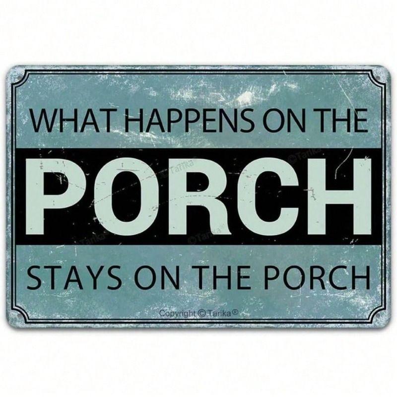 Vintage Metal Wall Sign, Tin Poster for Home Decor, Funny Gift for Living Room or Porch
Vintage Metal Wall Sign, Tin Poster for Home Decor, Funny Gift for Living Room or Porch