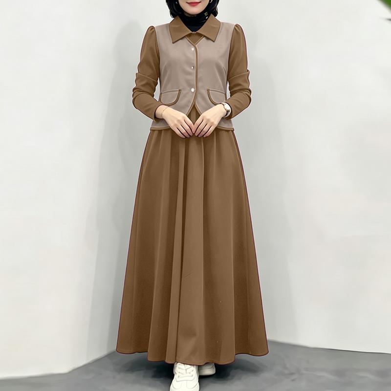 ZANZEA Women Casual Turn Down Collar Long Sleeve Patchwork Long Dress 5XL хакі
ZANZEA Women Casual Turn Down Collar Long Sleeve Patchwork Long Dress 5XL хакі