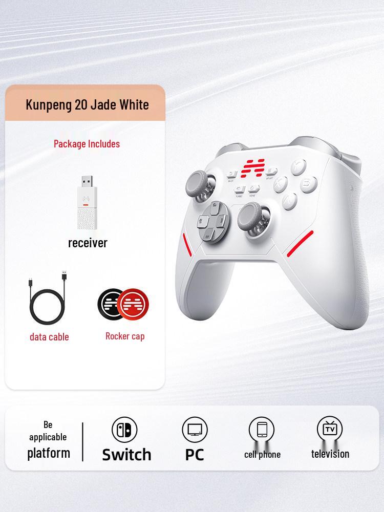 Kunpeng 20 Smart Wireless Bluetooth Game Controller for PC and Switch
Kunpeng 20 Smart Wireless Bluetooth Game Controller for PC and Switch
