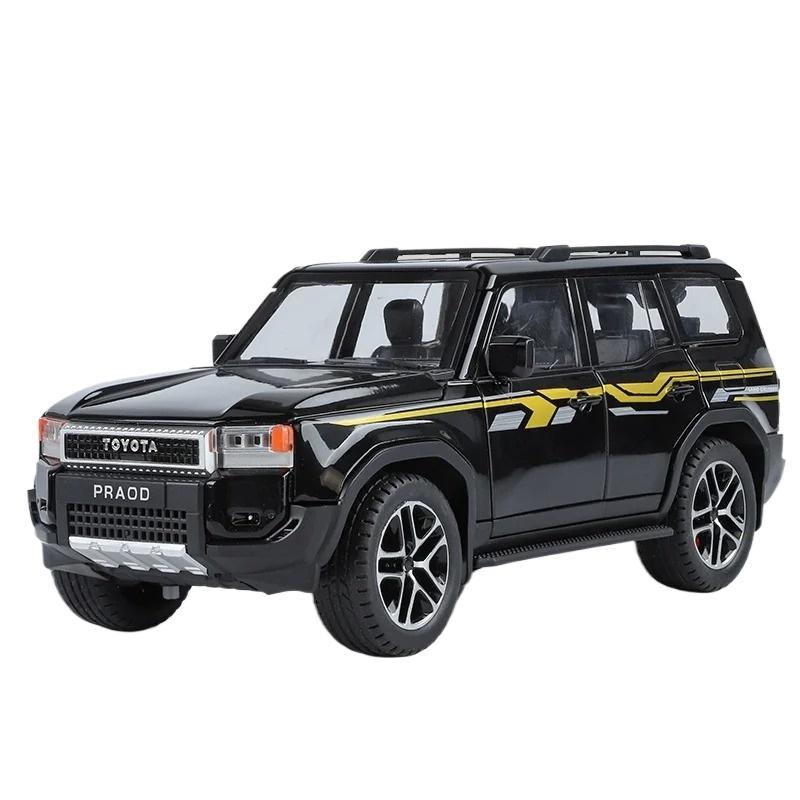 Масштаб 1/24 Toyota Land Cruiser Prado LC250 внедорожник литой из сплава модель игрушечного автомобиля звук и свет детская игрушка коллекционные предметы подарок на день рождения для мальчика белый
Масштаб 1/24 Toyota Land Cruiser Prado LC250 внедорожник литой из сплава модель игрушечного автомобиля звук и свет детская игрушка коллекционные предметы подарок на день рождения для мальчика белый