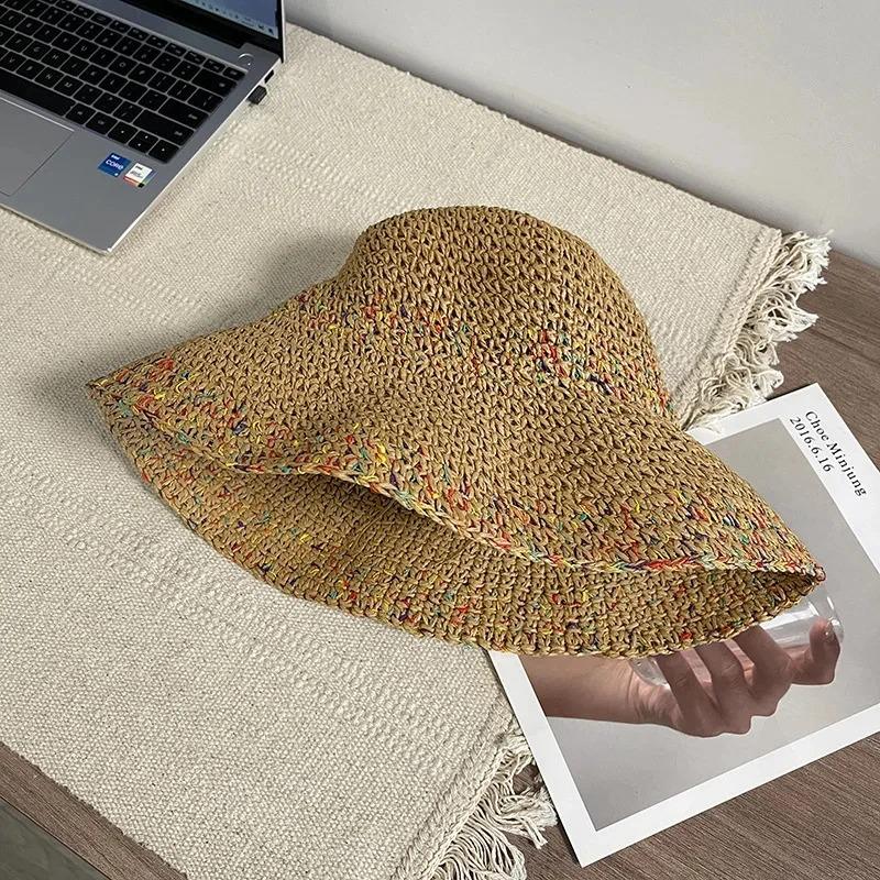 Полая радужная соломенная шляпа для женщин с широкими полями, красочная плетеная шляпа-ведро с защитой от солнца, летняя солнцезащитная шляпа для отдыха на море, пляжные шляпы 1pc кофейный
Полая радужная соломенная шляпа для женщин с широкими полями, красочная плетеная шляпа-ведро с защитой от солнца, летняя солнцезащитная шляпа для отдыха на море, пляжные шляпы 1pc кофейный