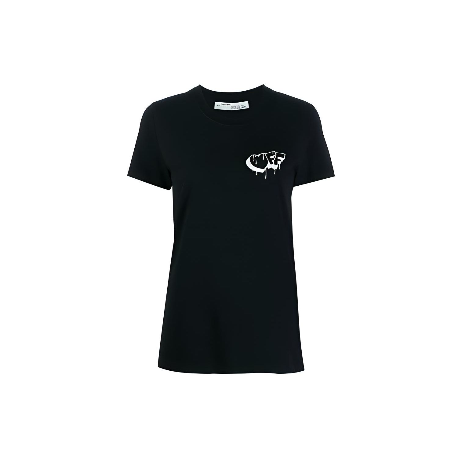 Off-White Markers Casual Tee Black Women Tops Black White OWAA049F19B070661001 S
Off-White Markers Casual Tee Black Women Tops Black White OWAA049F19B070661001 S
