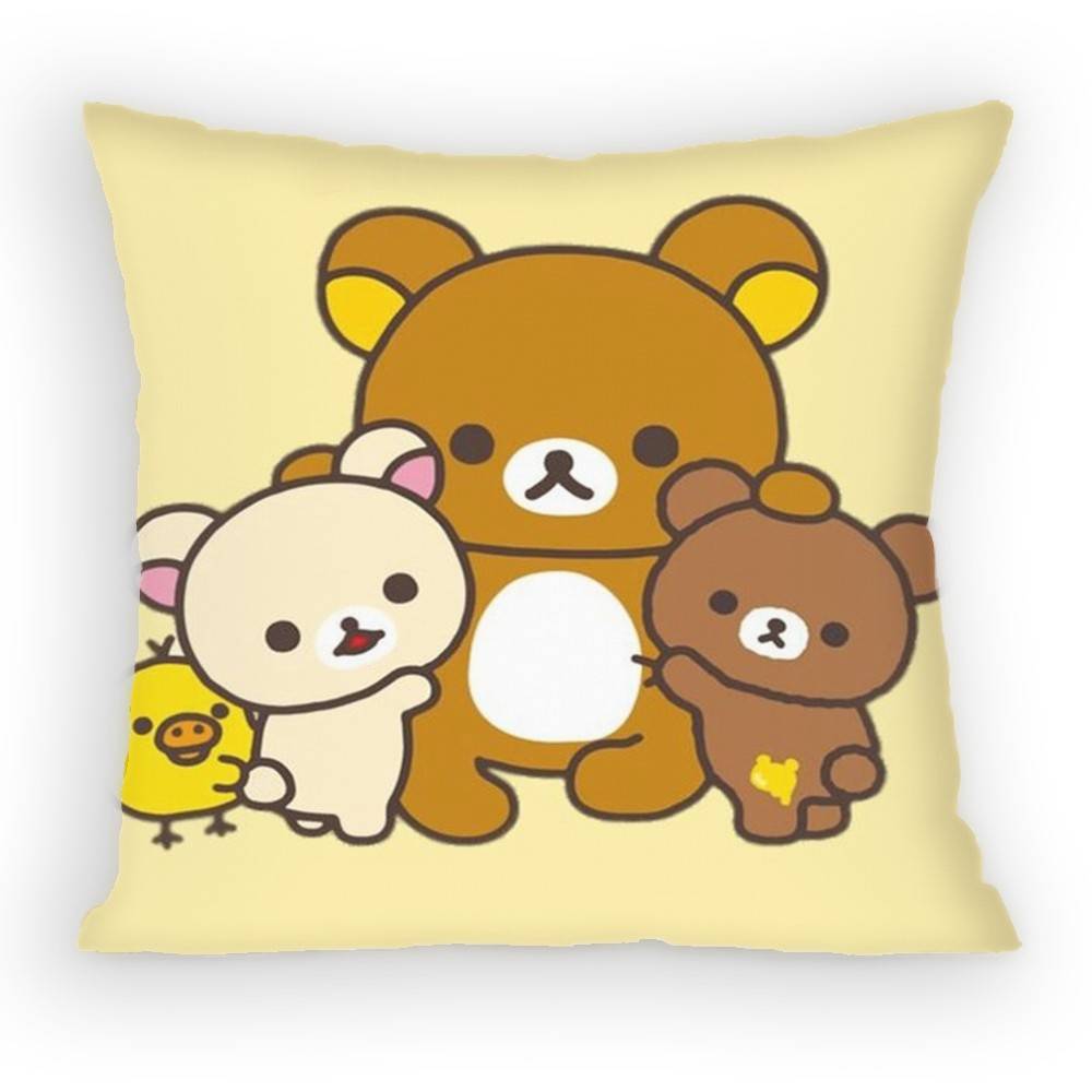Милая мультяшная наволочка с Рилаккума Kawaii Медведь для дивана, гостиной, спальни, изголовья, спинки, квадратная подушка, время для сна 30x30 cm
Милая мультяшная наволочка с Рилаккума Kawaii Медведь для дивана, гостиной, спальни, изголовья, спинки, квадратная подушка, время для сна 30x30 cm