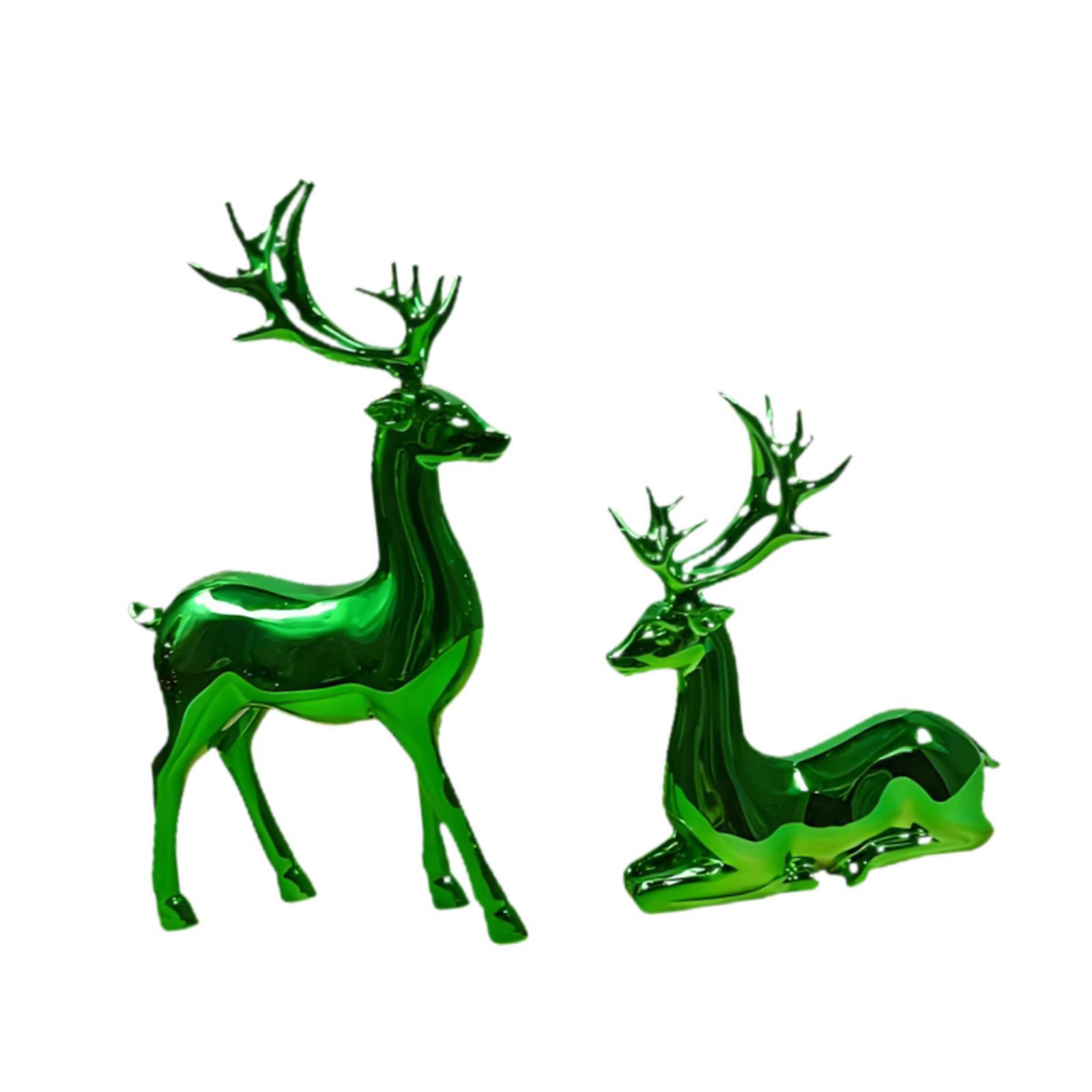 Christmas Reindeer Figurines Nordic Deer Statues for Indoor Mantle Bookshelf зелений
Christmas Reindeer Figurines Nordic Deer Statues for Indoor Mantle Bookshelf зелений