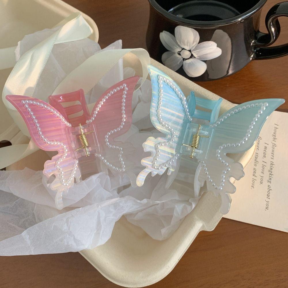 Pearl Acetic Acid Hair Claw Korean Style Geometry Shark Clip Butterfly Hair Crab Clip Female
Pearl Acetic Acid Hair Claw Korean Style Geometry Shark Clip Butterfly Hair Crab Clip Female