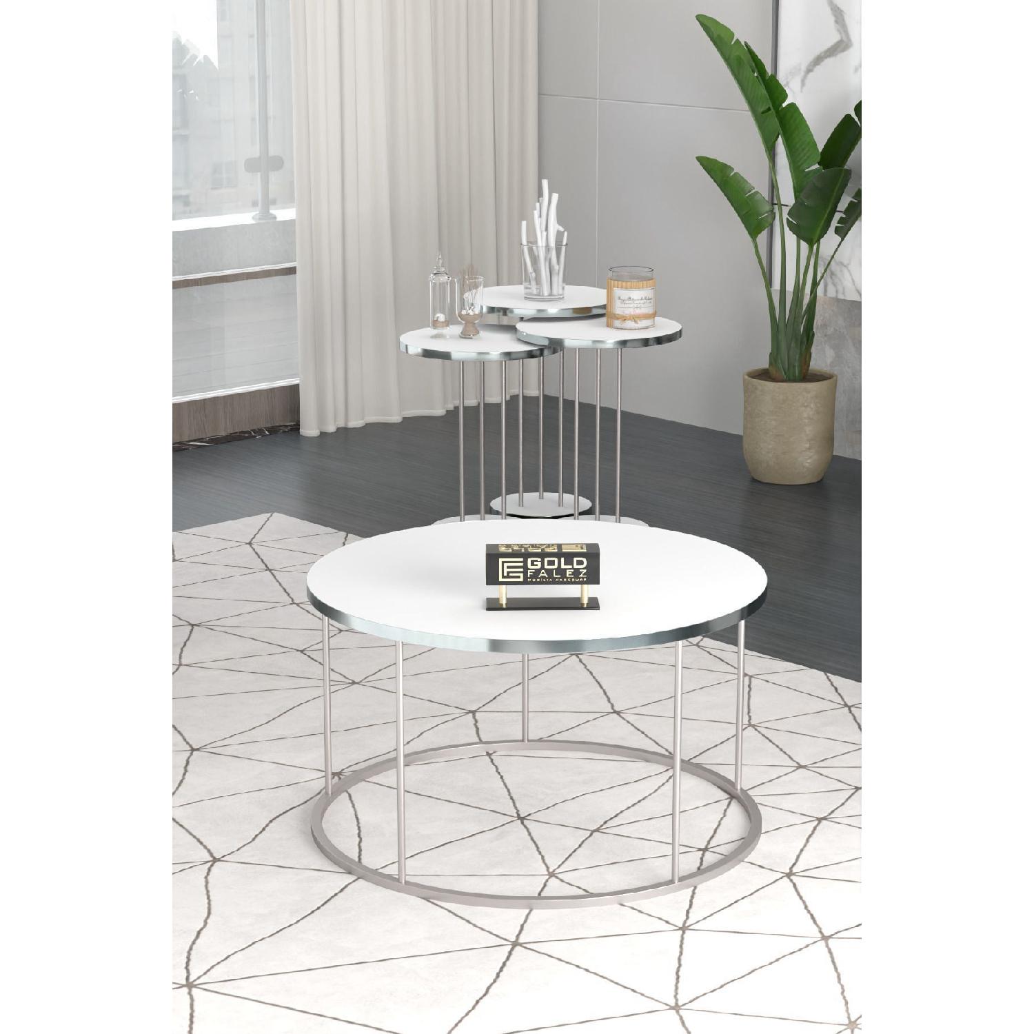 Журнальный столик и скворечник Terra Silver White
Журнальный столик и скворечник Terra Silver White