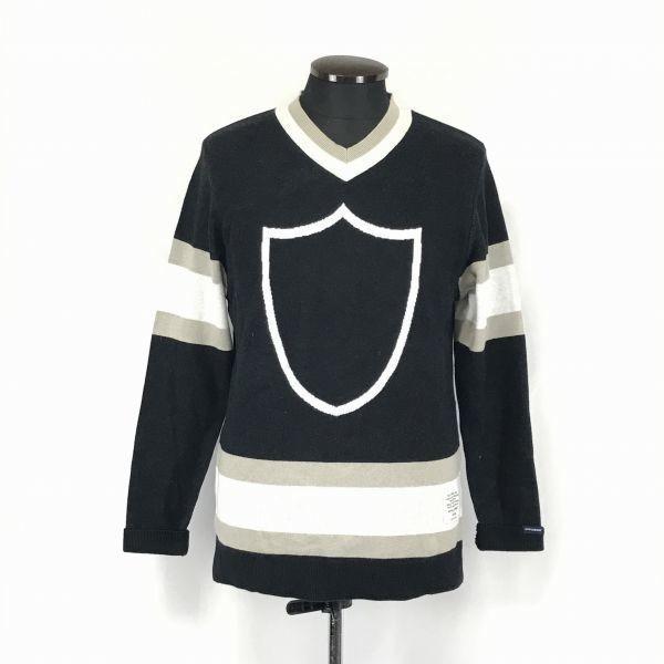 USED/Made in Japan Applebum Cotton Knit Sweater V Neck Long Sleeve Men L Black Los Angeles 24
USED/Made in Japan Applebum Cotton Knit Sweater V Neck Long Sleeve Men L Black Los Angeles 24