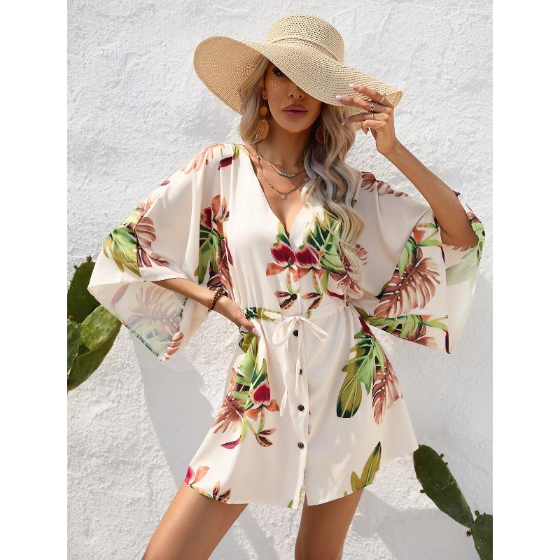 Summer V Neck Leaf Printed Shirt Dress Loose Short Sleeve Holiday Casual Beach Party Short Dresses Elegant Fashion Sweet Lace-up Loose Slim Clothing XXL абрикосовий
Summer V Neck Leaf Printed Shirt Dress Loose Short Sleeve Holiday Casual Beach Party Short Dresses Elegant Fashion Sweet Lace-up Loose Slim Clothing XXL абрикосовий