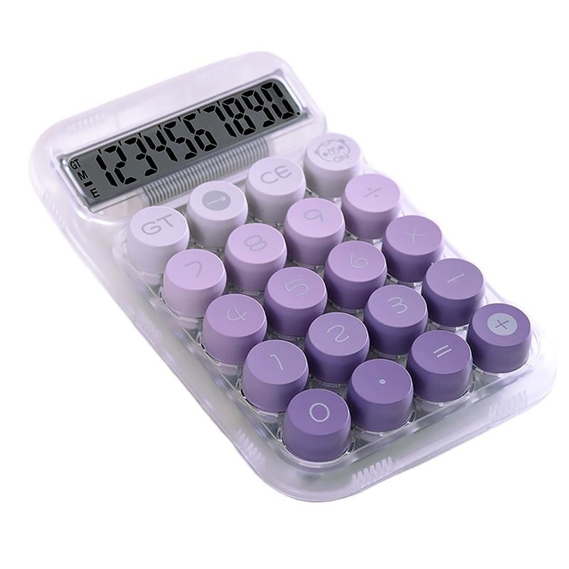 Calculator Office Commercial Transparent Dopamine Gradient Color Computer Cute High Appearance Level Calculator фіолетовий
Calculator Office Commercial Transparent Dopamine Gradient Color Computer Cute High Appearance Level Calculator фіолетовий