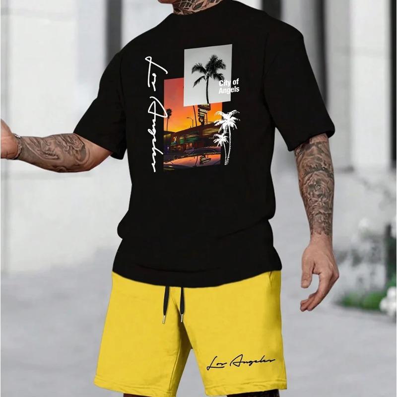 3D Printed Short Sleeved Shorts Set Hawaiian Beach Set Loose and Casual Men s Sport Wear 6XL
3D Printed Short Sleeved Shorts Set Hawaiian Beach Set Loose and Casual Men s Sport Wear 6XL