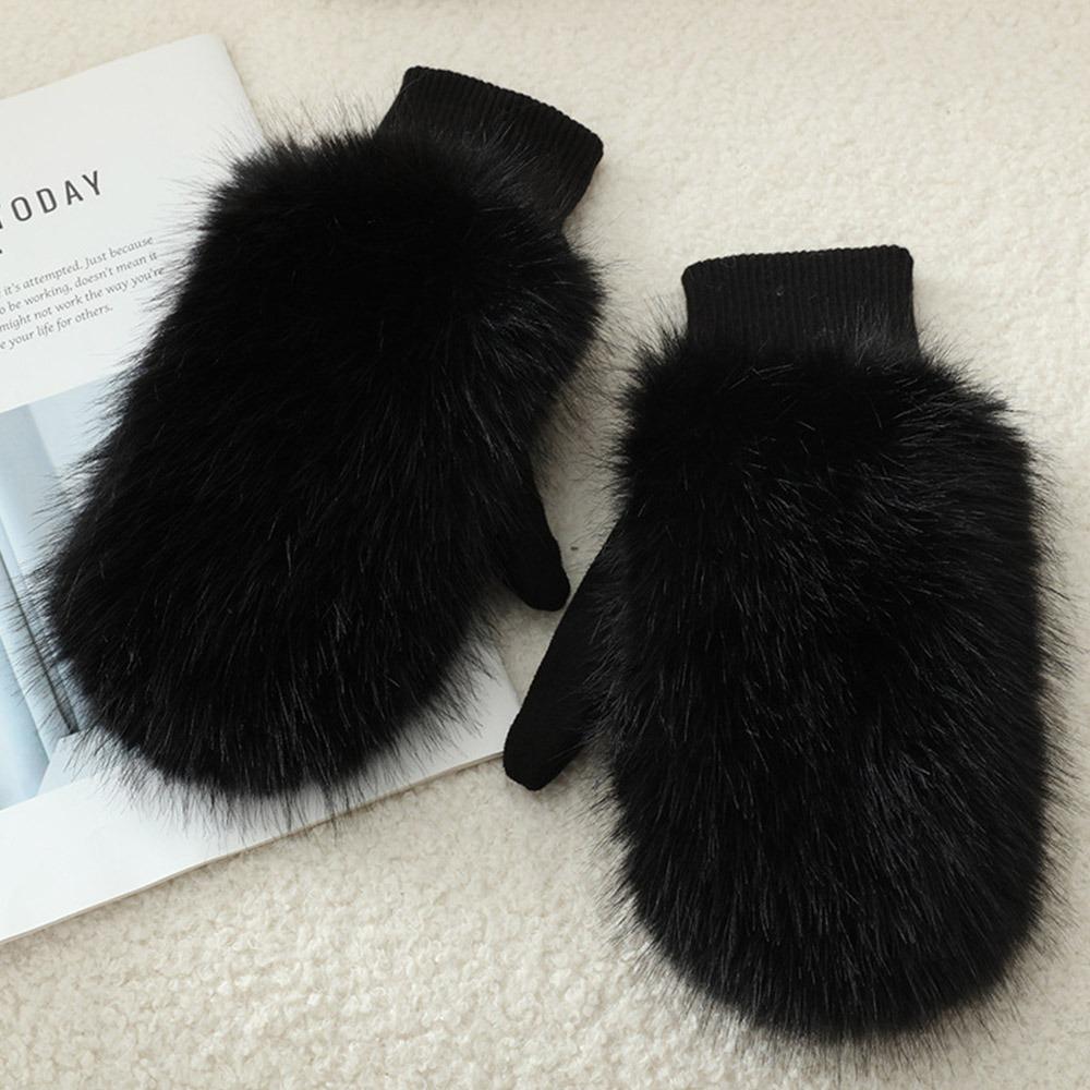 Cozy Comfort Imitation Rabbit Fur Windproof Gloves Thick Warm Soft Gloves Full Fingers Lining Winter Warm Gloves Cold Weather чёрный
Cozy Comfort Imitation Rabbit Fur Windproof Gloves Thick Warm Soft Gloves Full Fingers Lining Winter Warm Gloves Cold Weather чёрный