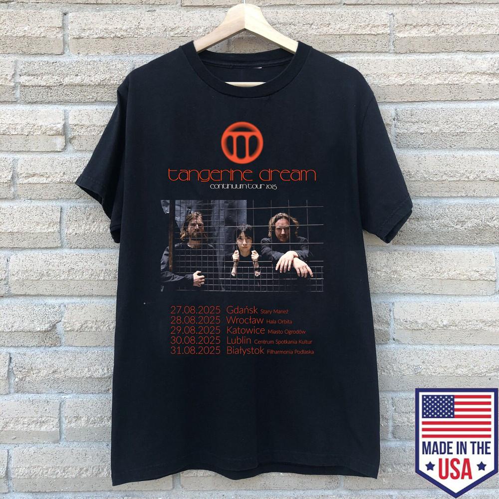 Tangerine Dream Returning to Poland Continuum Tour T Shirt Full Size S-5XL Unisex T-Shirt M
Tangerine Dream Returning to Poland Continuum Tour T Shirt Full Size S-5XL Unisex T-Shirt M