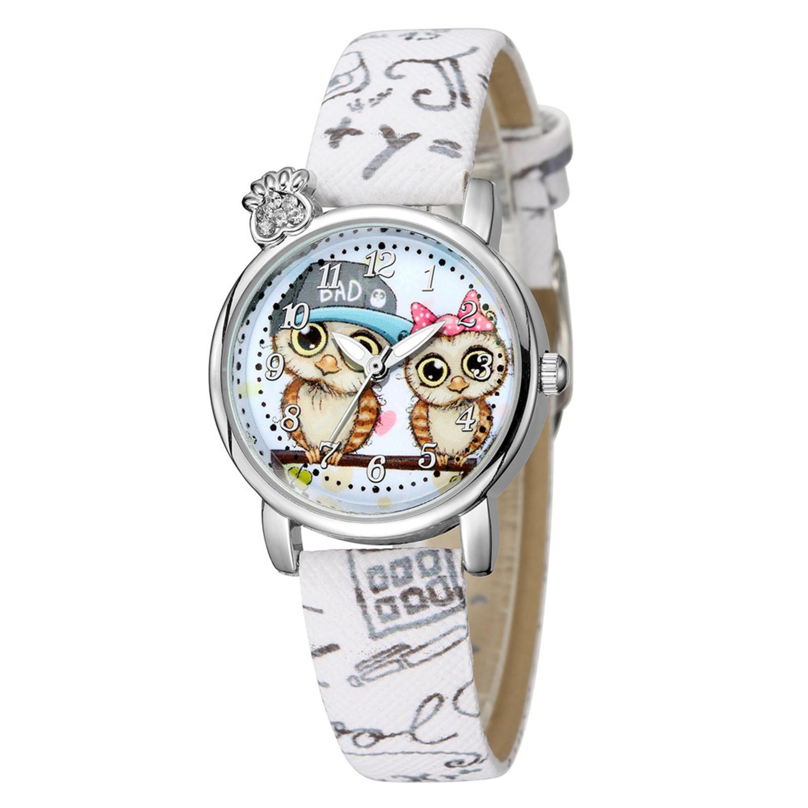 Owl Pattern Diamond Belt Children s Watch One Size білий
Owl Pattern Diamond Belt Children s Watch One Size білий