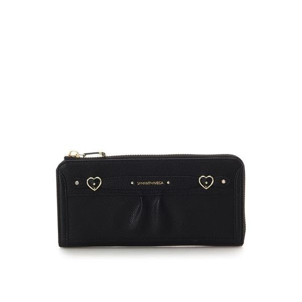 Длинный кошелек Samantha Vega с ремнем в виде сердца чёрный
Длинный кошелек Samantha Vega с ремнем в виде сердца чёрный