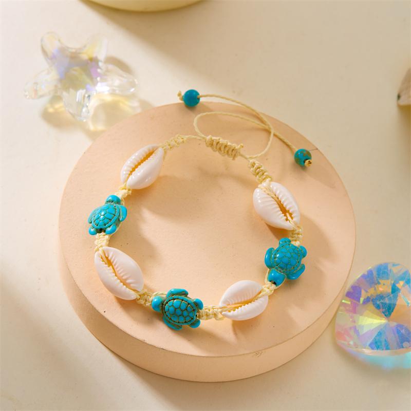 Simple Adjustable Woven Rope Handmade Bracelets for Women Men Boho Shell Conch Starfish Charm Bracelet Summer Beach Jewelry Gift
Simple Adjustable Woven Rope Handmade Bracelets for Women Men Boho Shell Conch Starfish Charm Bracelet Summer Beach Jewelry Gift
