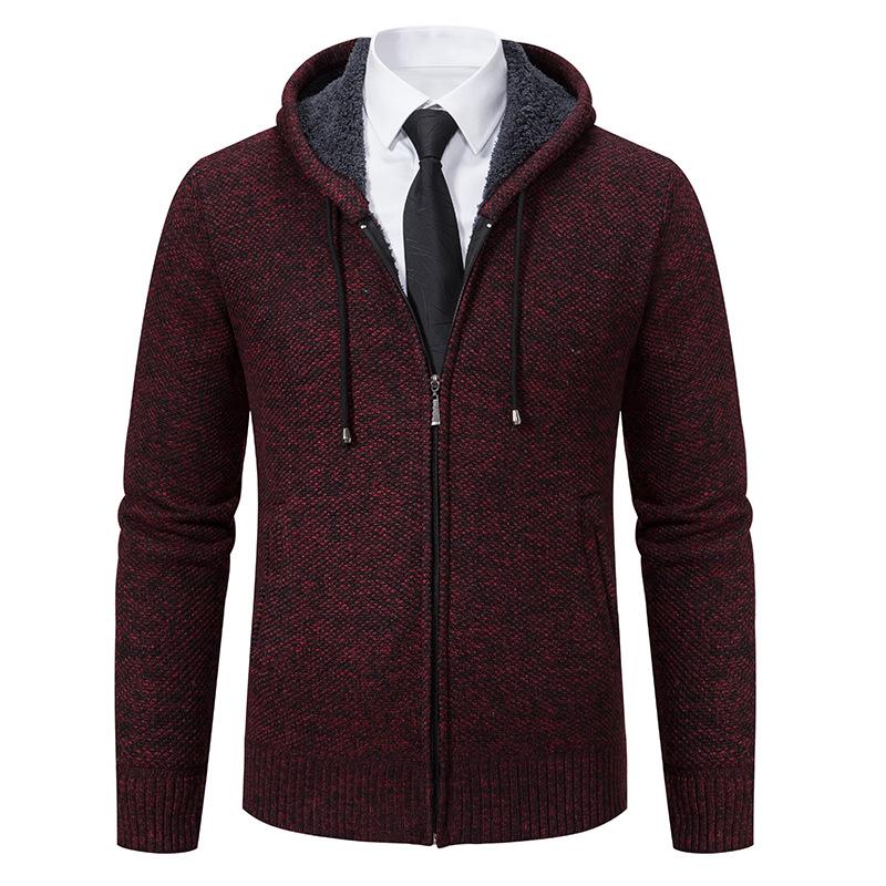 Men s Hooded Cardigan Sweater - Autumn/Winter Knit, Plus Velvet, Casual Outerwear 3XL
Men s Hooded Cardigan Sweater - Autumn/Winter Knit, Plus Velvet, Casual Outerwear 3XL