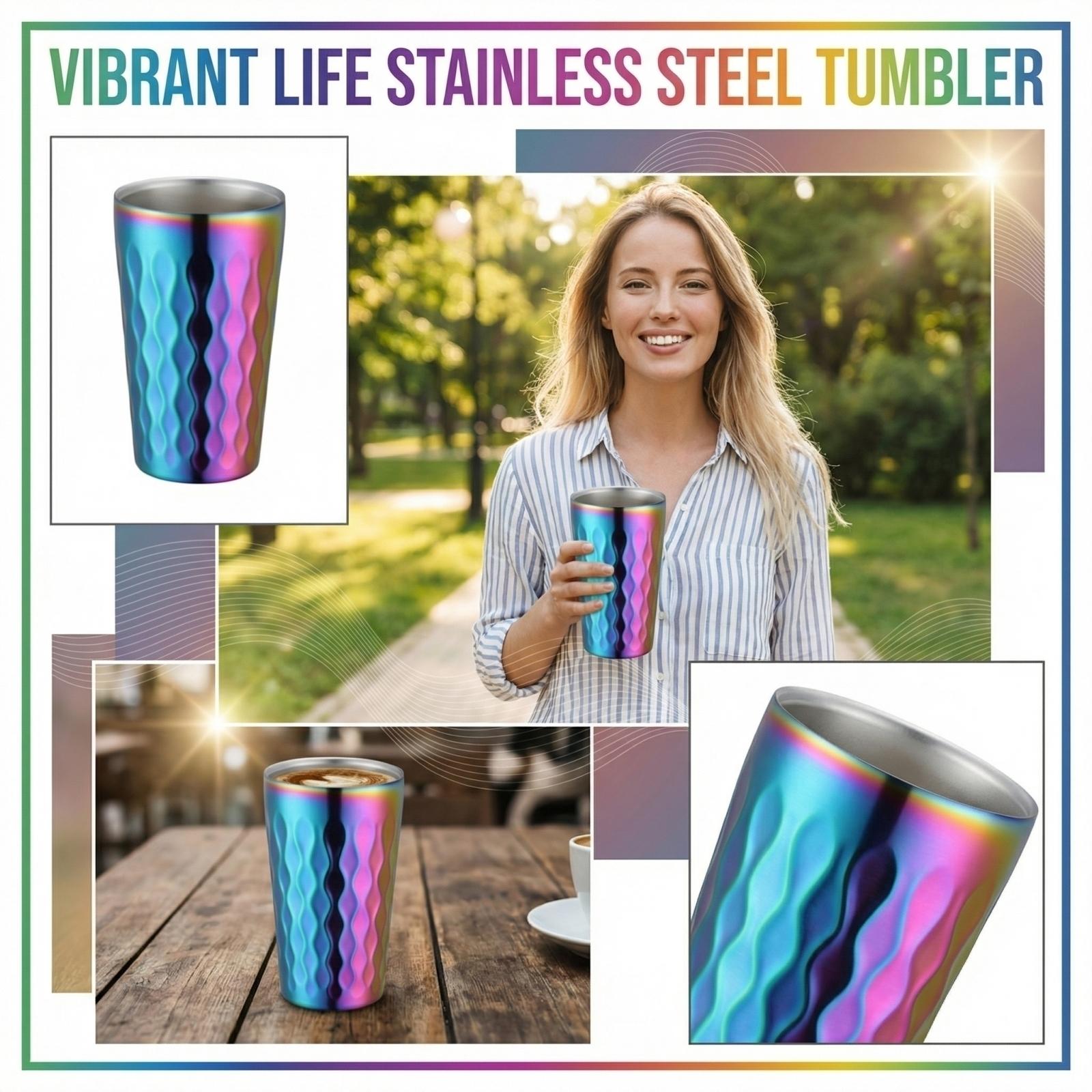 Stainless Steel Casual Cup, Household Double-Layer Cup one size
Stainless Steel Casual Cup, Household Double-Layer Cup one size