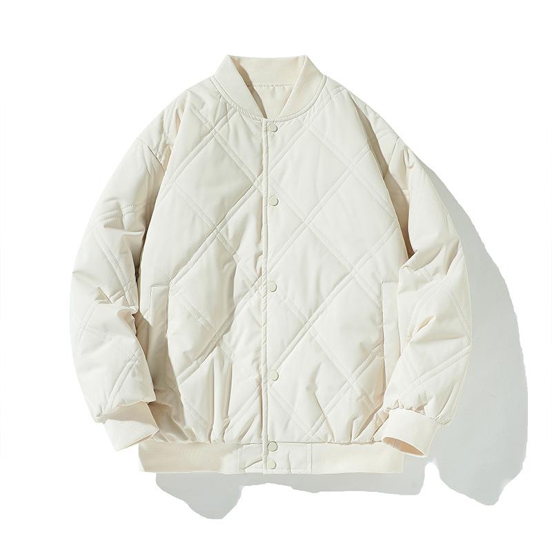 Зимняя хлопковая одежда Мужская американская тенденция Флис Утепленная Свободная Теплая куртка 2XL