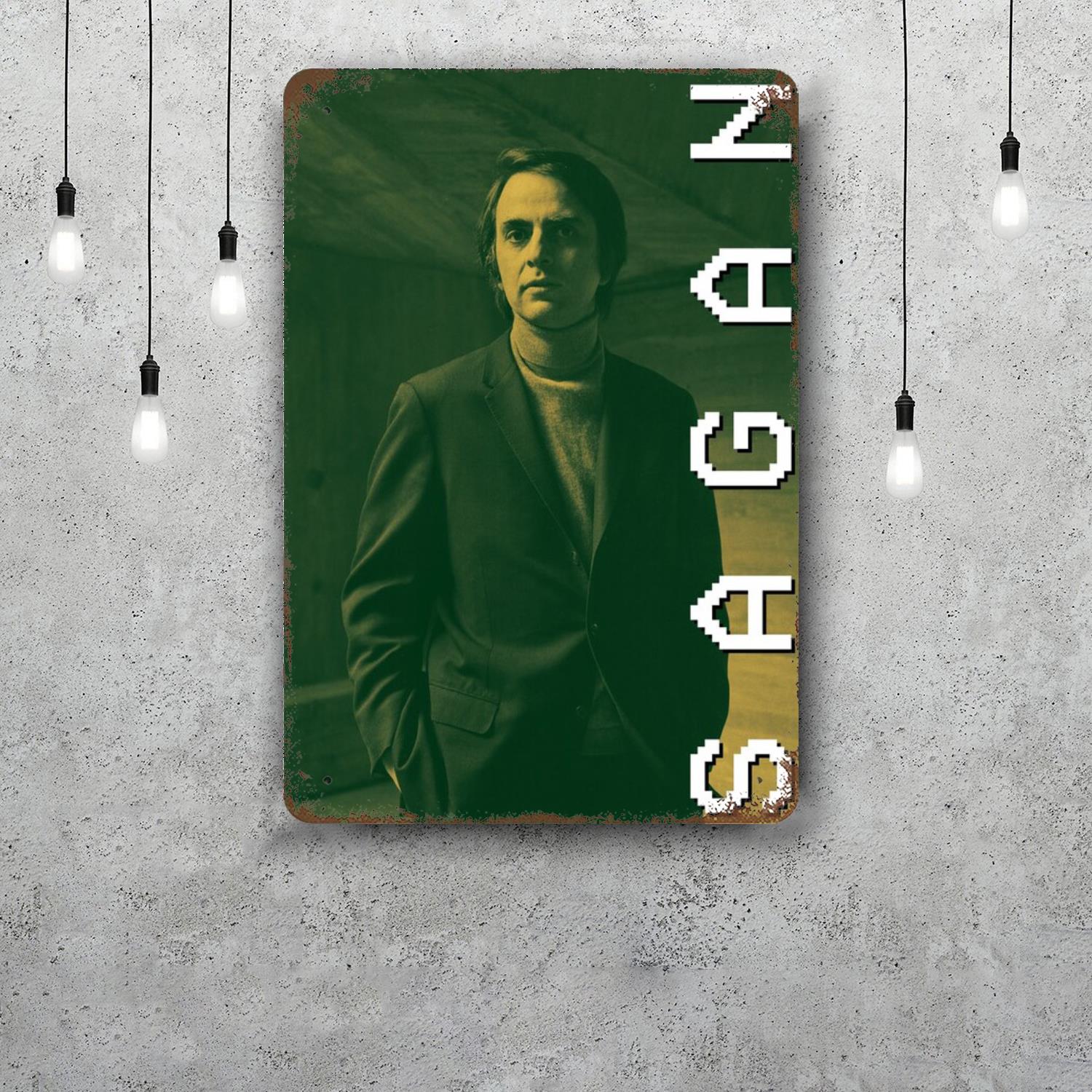 carl sagan Vintage Metal Tin Signs Posters Decor Retro Metal Plaque Wall Art Decor for Garage Bar 20x30cm(7.8x11.8inch)
carl sagan Vintage Metal Tin Signs Posters Decor Retro Metal Plaque Wall Art Decor for Garage Bar 20x30cm(7.8x11.8inch)