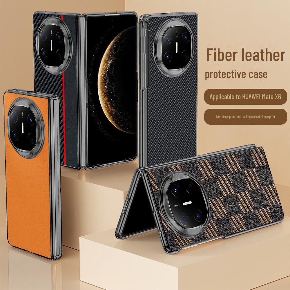 Ultra-Thin Carbon Fiber Kevlar Pattern Case for Huawei MateX6/X5/X3 - Anti-Fall Folding Leather Design MateX6
Ultra-Thin Carbon Fiber Kevlar Pattern Case for Huawei MateX6/X5/X3 - Anti-Fall Folding Leather Design MateX6