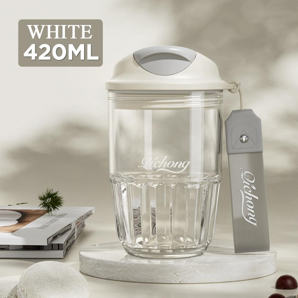 420ML Tritan BPA Free Travel Coffee Mug With Handle Leak-Proof Transparent Water Cup Portable Water Bottle For Gifts 420ML
420ML Tritan BPA Free Travel Coffee Mug With Handle Leak-Proof Transparent Water Cup Portable Water Bottle For Gifts 420ML