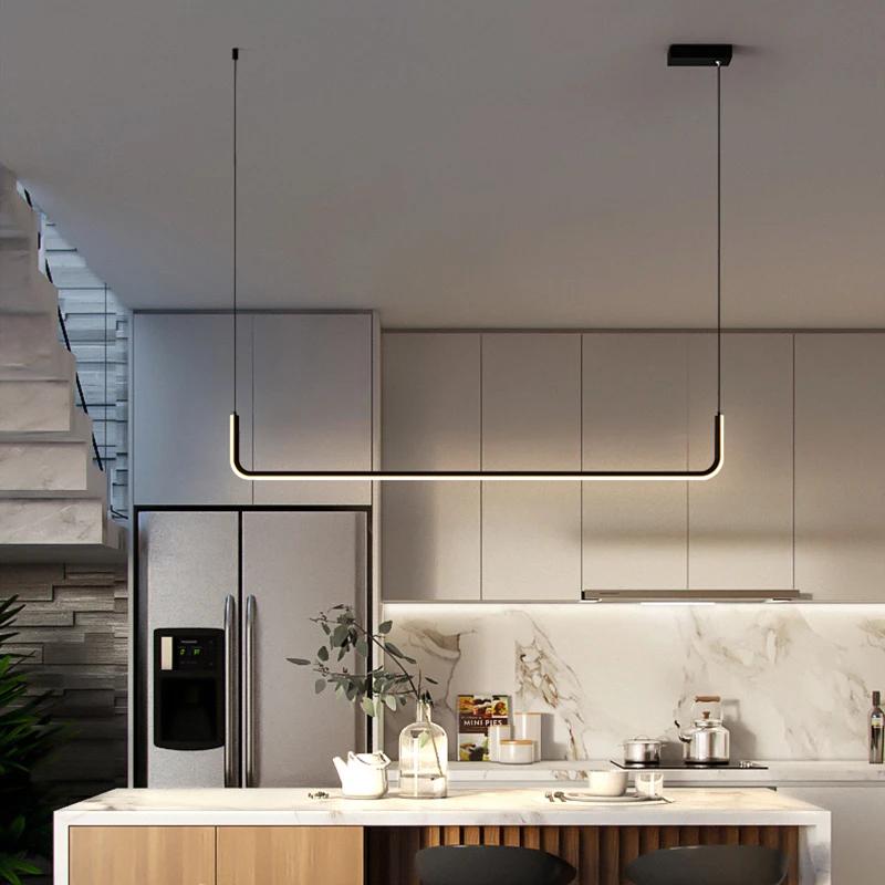 Modern LED Pendant Lights 90/120/150CM Home Decor Dining Table Dining Room Bedroom Living Room Hanging Lamps Led Lighting Lustre Warm white
Modern LED Pendant Lights 90/120/150CM Home Decor Dining Table Dining Room Bedroom Living Room Hanging Lamps Led Lighting Lustre Warm white