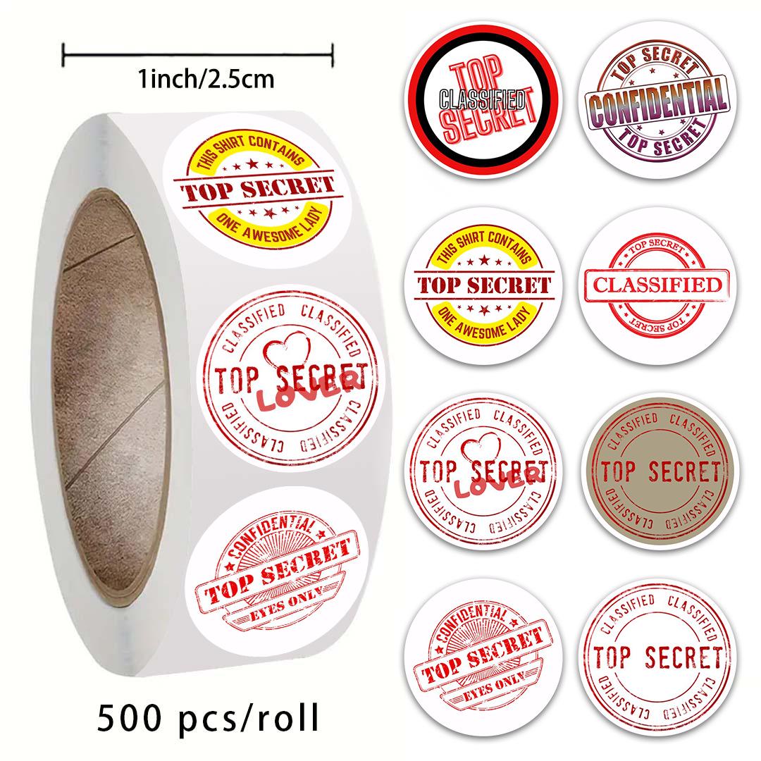 500-Sheet/Roll Decryption Round Pattern Stickers for Journals, Water Bottles, Gifts, and Decorations
500-Sheet/Roll Decryption Round Pattern Stickers for Journals, Water Bottles, Gifts, and Decorations