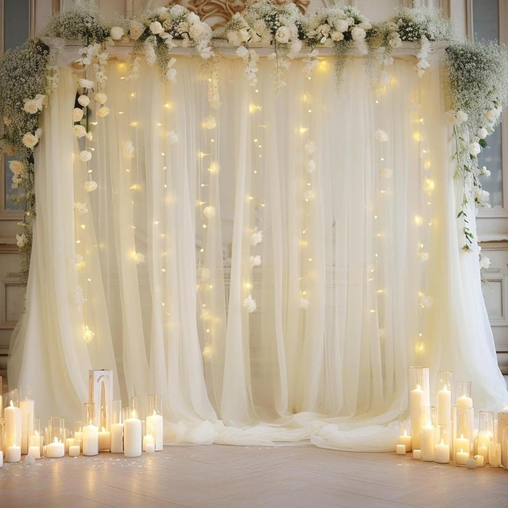 White Tulle Backdrop Curtains 3meters Curtains Light Curtains Mesh Gauze Backdrop Birthday Party
White Tulle Backdrop Curtains 3meters Curtains Light Curtains Mesh Gauze Backdrop Birthday Party