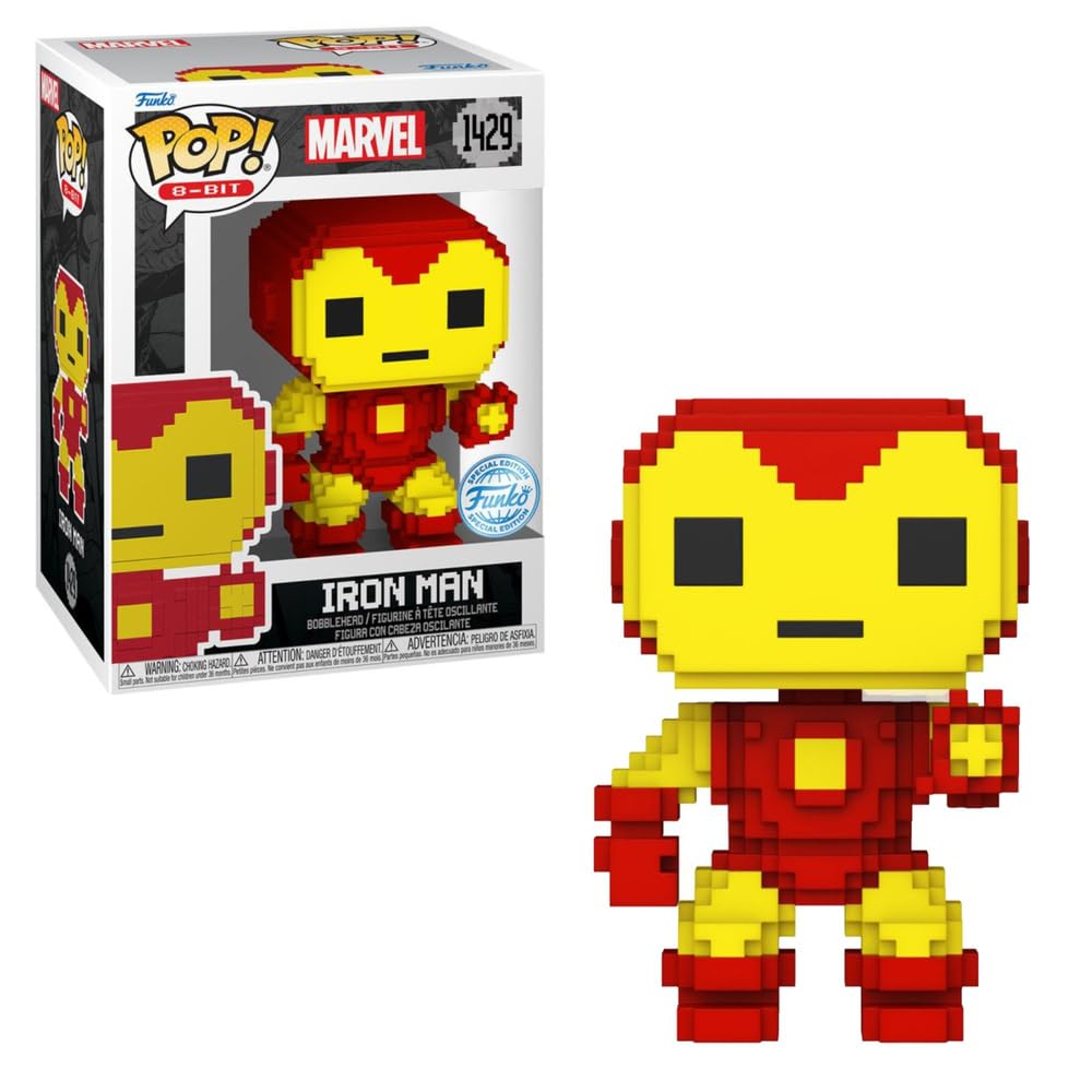 Фигурка Marvel Avengers Iron Man Funko TGT Avengers Iron Man Marvel Funko 8-Bit POP! 8-разрядный
Фигурка Marvel Avengers Iron Man Funko TGT Avengers Iron Man Marvel Funko 8-Bit POP! 8-разрядный