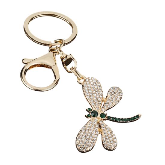 Bag Pendant Rhinestones Dragonfly Charm Zinc Alloy Keychain Pendant Electroplated Finish Easy Hang Lobster Clasp Key золотистий
Bag Pendant Rhinestones Dragonfly Charm Zinc Alloy Keychain Pendant Electroplated Finish Easy Hang Lobster Clasp Key золотистий