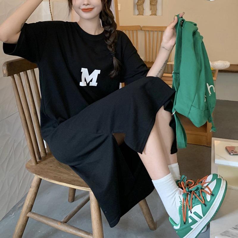 Новая летняя женская одежда больших размеров, свободная рубашка для женщин, прикрывающая живот, длинная футболка выше колена 2XL
Новая летняя женская одежда больших размеров, свободная рубашка для женщин, прикрывающая живот, длинная футболка выше колена 2XL