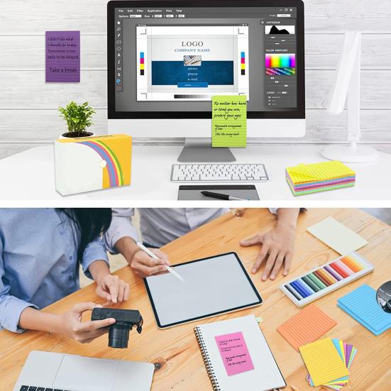Yousheng 300/360 шт. Morandi Colors Lined Sticky Notes Высококачественный прочный клей без остатков Гладкое письмо Легко удалить липкие заметки
Yousheng 300/360 шт. Morandi Colors Lined Sticky Notes Высококачественный прочный клей без остатков Гладкое письмо Легко удалить липкие заметки
