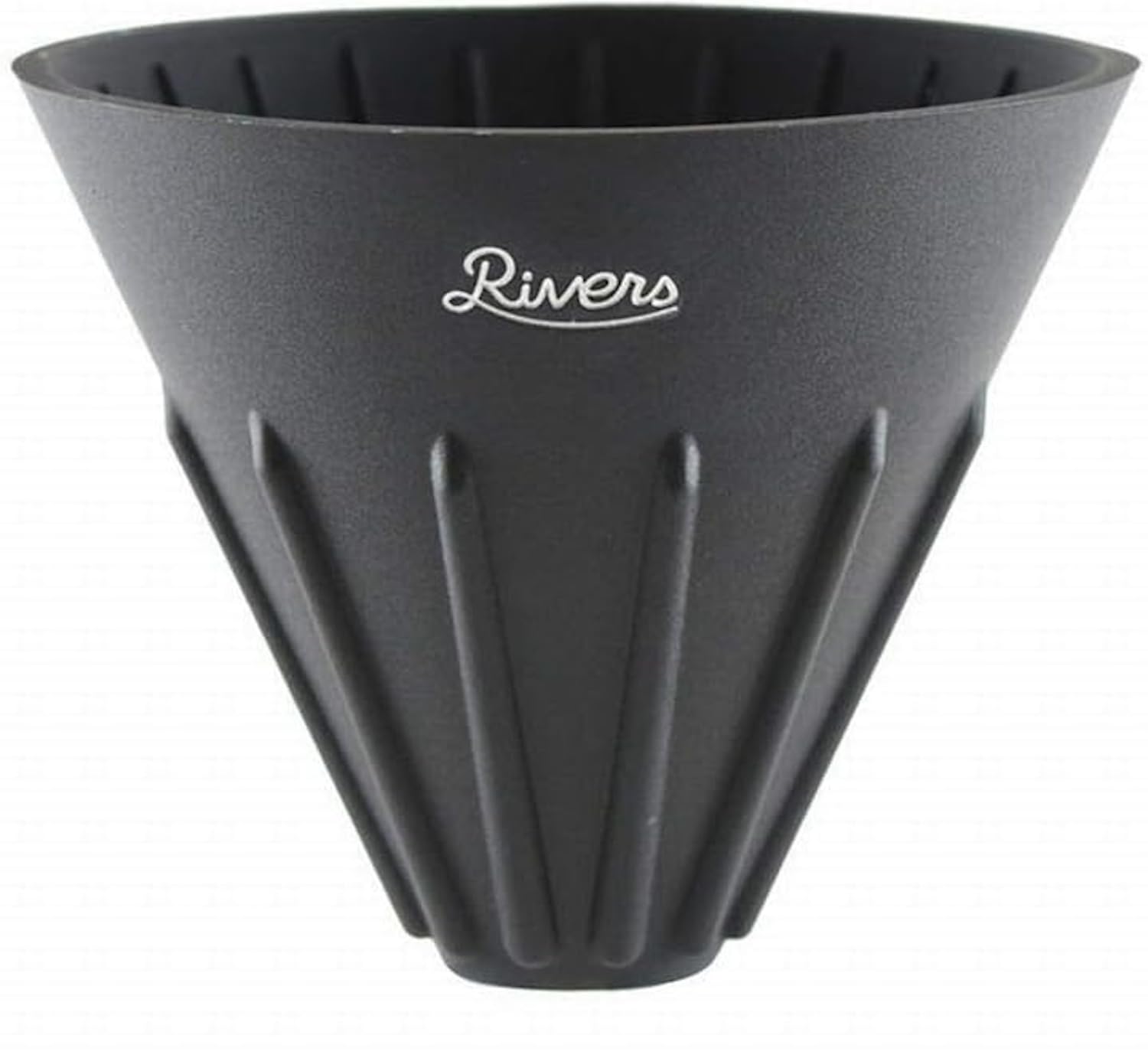 RIVERS Coffee Dripper, Cave, Reversible, Black