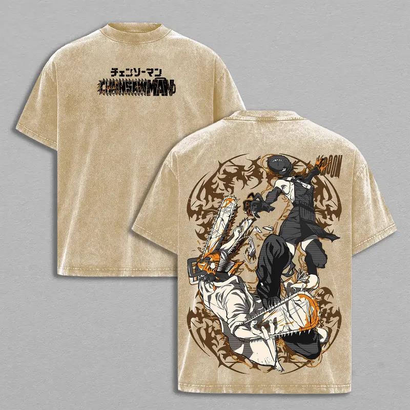 Anime Chainsaw Man Denji Reze Graphic T Shirt Men Women Washed Cotton Tshirts Vintage Casual Clothing Harajuku Male T-shirt S коричневый
Anime Chainsaw Man Denji Reze Graphic T Shirt Men Women Washed Cotton Tshirts Vintage Casual Clothing Harajuku Male T-shirt S коричневый