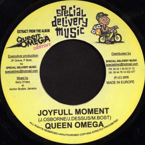 7inch Record QUEEN OMEGA / ALPHEUS - Joyfull Moment / Because Of You NONE Special Deliver 2005 Europe Reggae, Ska & Dub Used
7inch Record QUEEN OMEGA / ALPHEUS - Joyfull Moment / Because Of You NONE Special Deliver 2005 Europe Reggae, Ska & Dub Used