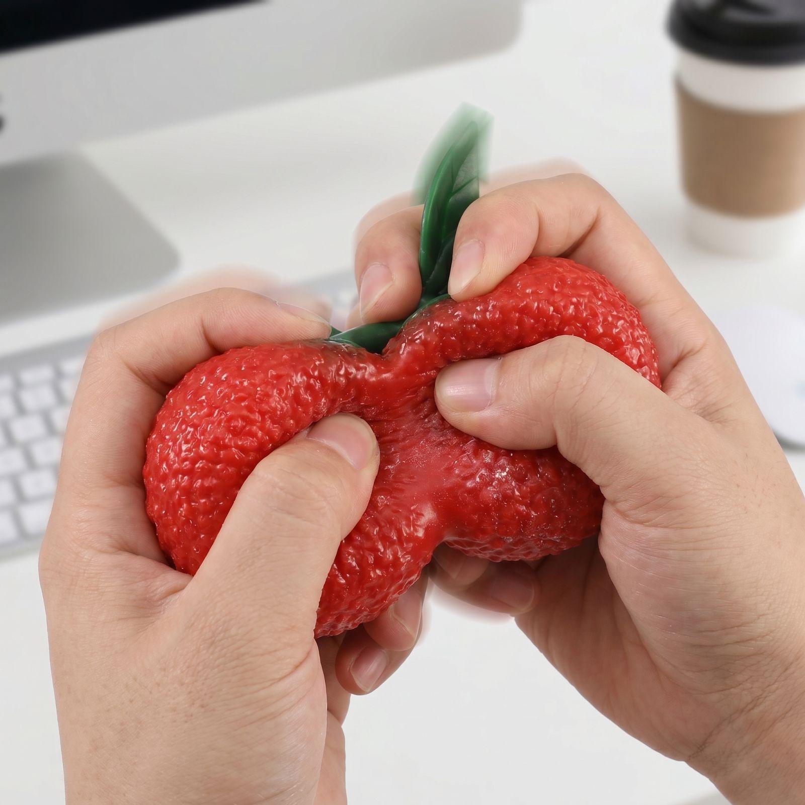 Squeeze Toy Dual Fruit Shape Stress Relief Office Desk Fidget Toy Flour Filled Soft Texture Handheld Sensory Tool for Adults Kids One Size
Squeeze Toy Dual Fruit Shape Stress Relief Office Desk Fidget Toy Flour Filled Soft Texture Handheld Sensory Tool for Adults Kids One Size