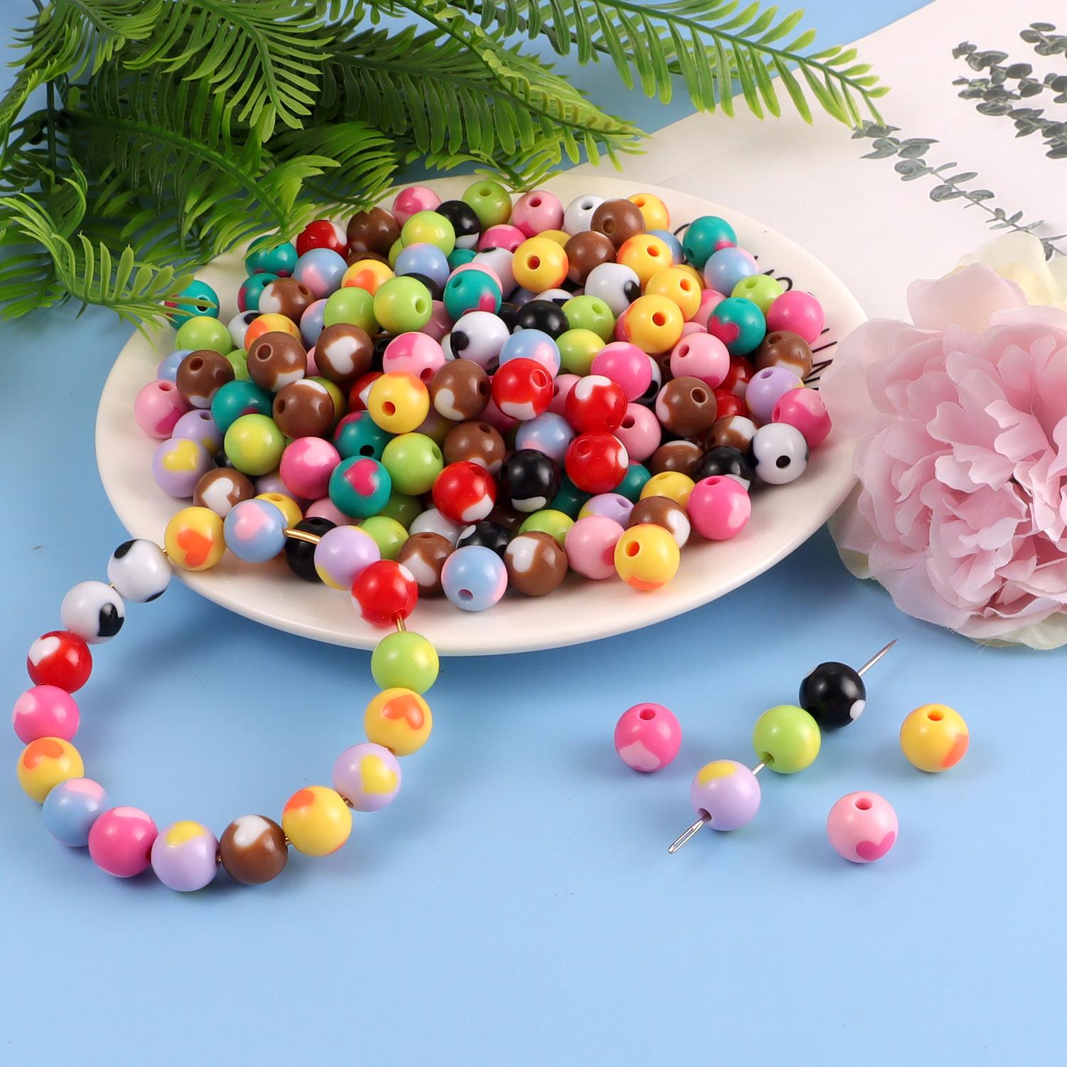 30/60PCS Acrylic Mixed Color Round Loose Beads for DIY KeyChains Jewelry Making Necklace Bracelet Accessory 30pcs
30/60PCS Acrylic Mixed Color Round Loose Beads for DIY KeyChains Jewelry Making Necklace Bracelet Accessory 30pcs