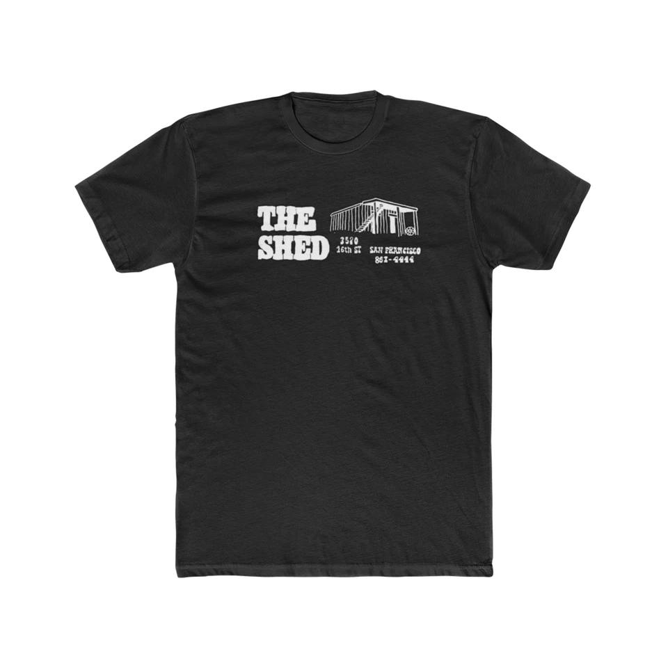 THE SHED San Francisco Leather Gay Bar Men s Cotton Crew Tee 3XL
THE SHED San Francisco Leather Gay Bar Men s Cotton Crew Tee 3XL