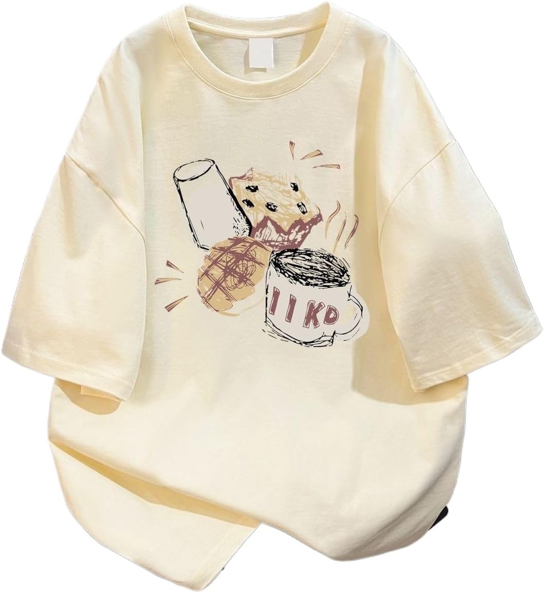 Cutecore Graphic Tees for Women Harajuku Vintage Oversized Shirts Punk Emo Grunge Baggy Top Summer Cotton Streetwear 5XL різнокольоровий
Cutecore Graphic Tees for Women Harajuku Vintage Oversized Shirts Punk Emo Grunge Baggy Top Summer Cotton Streetwear 5XL різнокольоровий