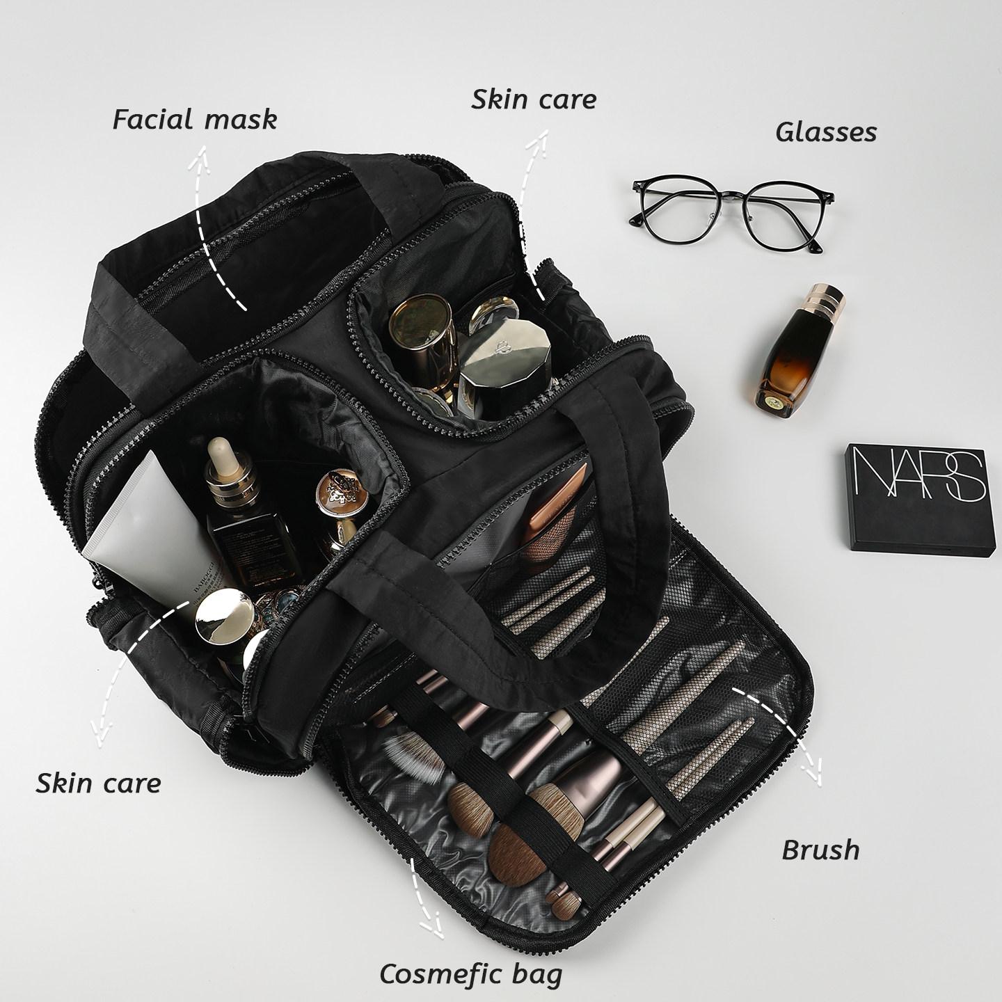Women s Makeup Bag 2026 New Model Large Capacity Portable Travel Handheld Cosmetic Organizer with Dividers чёрный
Women s Makeup Bag 2026 New Model Large Capacity Portable Travel Handheld Cosmetic Organizer with Dividers чёрный