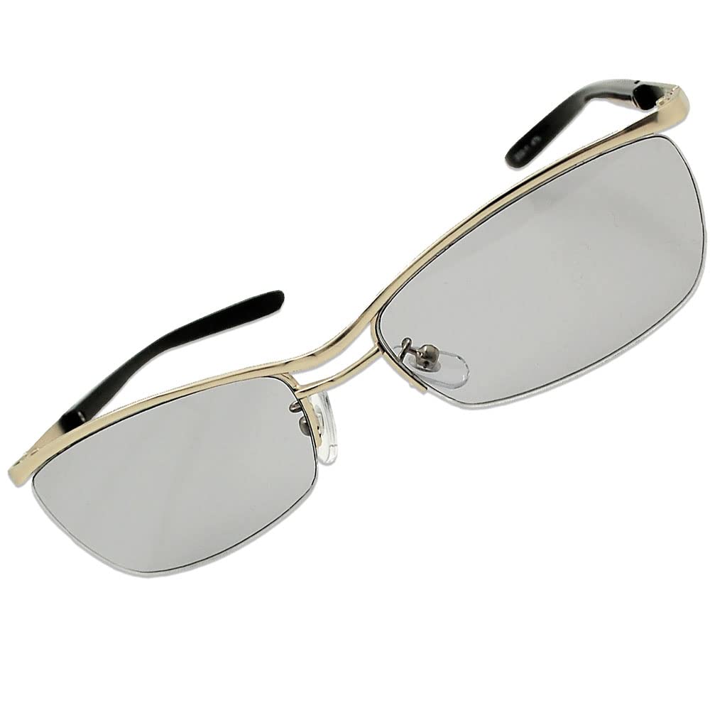 Bad Boy Look Light Smoke UV Cut Lenses Silver Metal Frame Sunglasses 2002-11
Bad Boy Look Light Smoke UV Cut Lenses Silver Metal Frame Sunglasses 2002-11