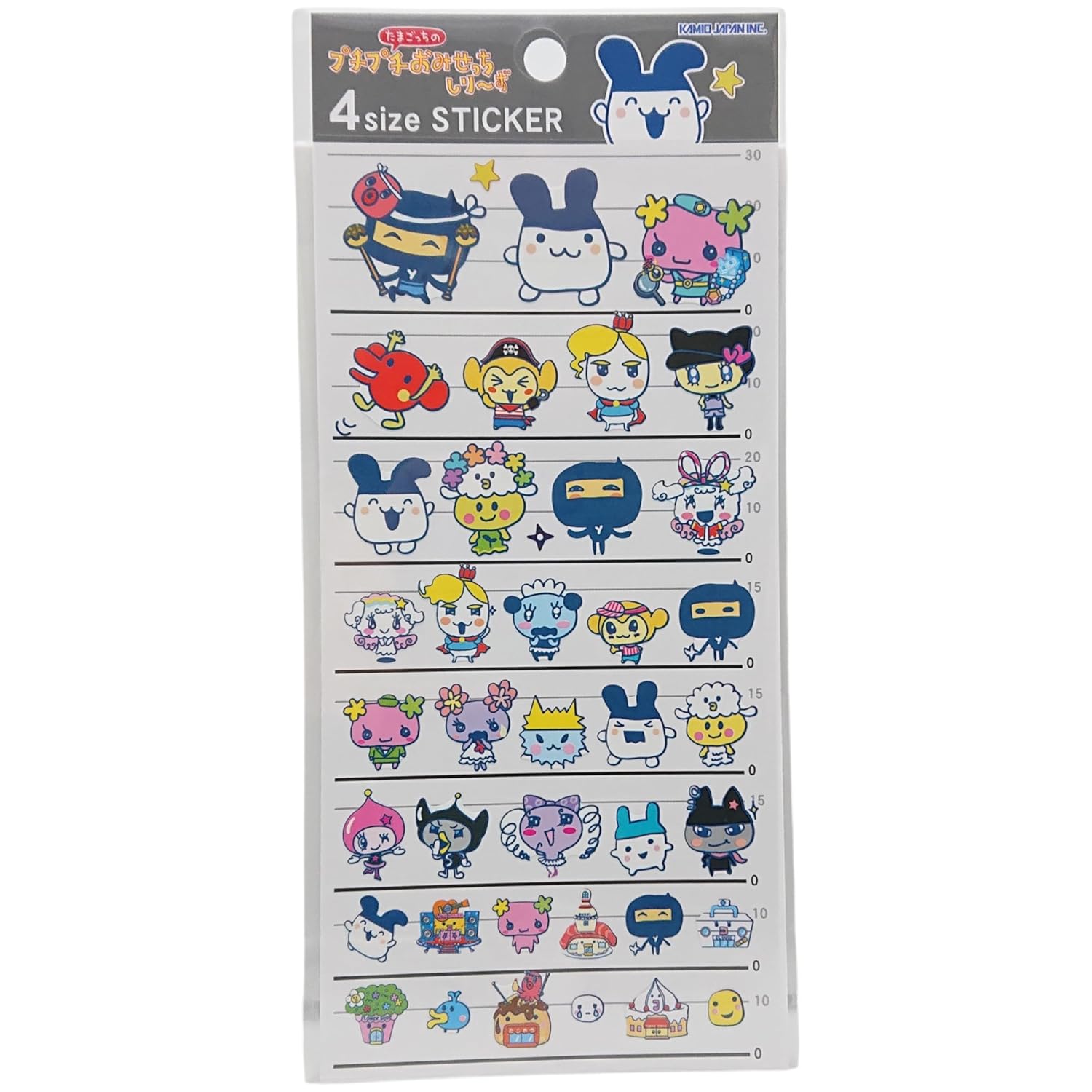 Tamagotchi Seal Sheet 4 Size Sticker Puchi Omisecchi B 230496
Tamagotchi Seal Sheet 4 Size Sticker Puchi Omisecchi B 230496