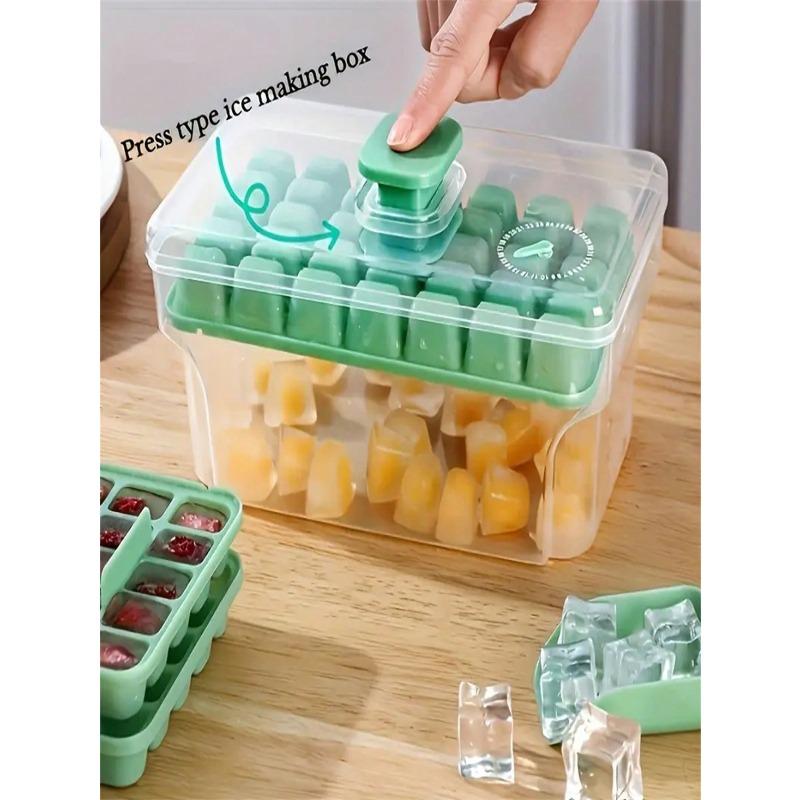 1pc Homemade Xiaoice Cube Mold Set With Storage Box And Ice Shovel, Ice Tray With Lid, Reusable Ice Maker, Refrigerator DIY Ice Tray Mold Green Single Layer (34 Grids Plus Ice Shovel) разноцветный
1pc Homemade Xiaoice Cube Mold Set With Storage Box And Ice Shovel, Ice Tray With Lid, Reusable Ice Maker, Refrigerator DIY Ice Tray Mold Green Single Layer (34 Grids Plus Ice Shovel) разноцветный